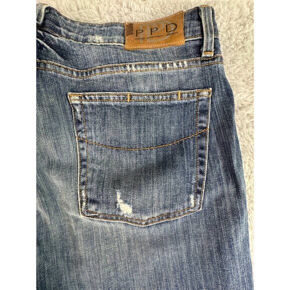 Paige Premium Denim PPD Mens 33 Doheny Straight Leg Distressed Jeans NWT - Picture 4 of 14